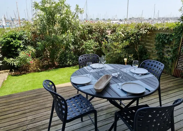 Apartment Face Au Port - Vue - Jardin - Wifi - Menage - 4 Pers