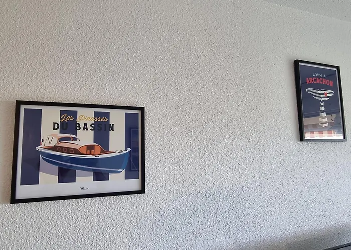 Face Au Port - Vue - Jardin - Wifi - Menage - 4 Pers Apartment Arcachon